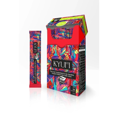 Thé noir à la menthe non sucré x15